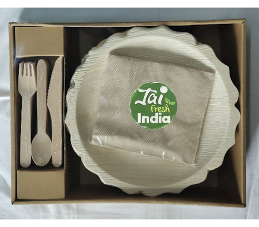 10" Round Scalloped Set 15C