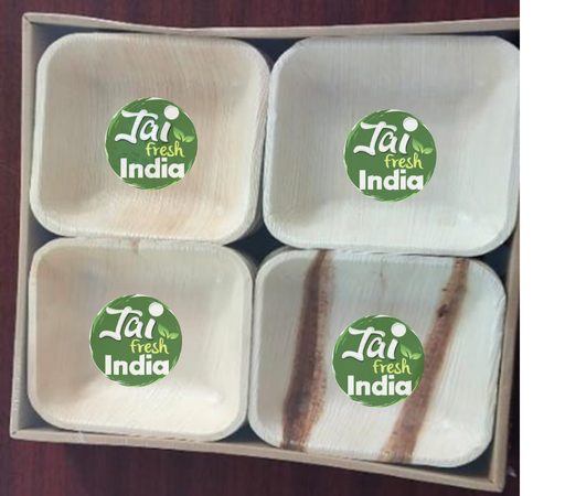 6" Square Bowl 24Pcs