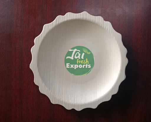 7” Round Scalloped